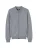 GOBI Cashmere Gebreid vest ‘Men’s Essential Full-Zip Cashmere Cardigan’  grey denim