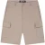 Malelions Men Signature Patch Cargo Shorts | Taupe