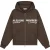 Malelions Women Members Society Zip Hoodie | Chocolate