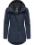Ragwear Winterparka ‘Monadis’  navy / bruin / zwart / wit