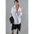 Knoopsluiting Poplin Shirt met Lange Mouwen