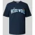 Wood Wood T-shirt met label- en motiefprint, model ‘Bobby’