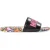 Moschino Platte slippers met open teen voor dames (Zwart)