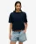 Superdry Vrouwen Athletic Tonal Oversized T-shirt Blauw