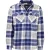 Overshirt New Zealand donkerblauw geruit