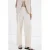 Mango wide leg regular waist broek beige