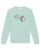 Watapparel Sweatshirt ‘ 80s Hantel ‘  azuur / gemengde kleuren