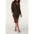 BA&SH Mid-length Dress Choco
