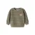 NAME IT BABY gestreepte sweater met borduursels – groen