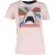 Saint Laurent T-shirt met haaienprint in roze katoen