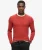 Essential Slim-fit Trui met Ronde Hals Oranje