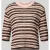 Opus Gebreid shirt met 3/4-mouw model ‘Punny’