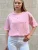 Trend Alaçatı Stili Shirt  rosa