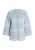 IZIA Gebreid vest  blauw / mintgroen / pink / wit
