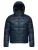 Ombre Winterjas  donkerblauw