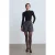 Hoog-Waist Broek met Ceintuur en Wijde Pijpen