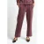 Rich & Royal Jacquard Suit Pants Ruby Red