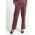 Rich & Royal Jacquard Suit Pants Ruby Red
