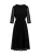 Quiosque Jurk ‘4VF004’  zwart gemêleerd