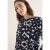 Cecil Dames Shirt met boothals in Blauw