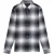 Lyle & Scott Flanellen Heren Overhemd (Nachthemel/Wit)