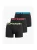 Superdry BOXER TRIPLE PACK Heren Onderbroek – Black/Neon