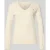 Gant Gebreide pullover van lamswolmix met V-hals