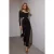 Platte maxi-jurk voor dames, lange bodycon-jurk voor afstuderen/gala