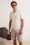 TRENDYOL MAN Heren Ecru Effen Kort Regular fit Poloshirts
