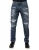 Versleten Denim Jeans