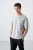 Oversized Katoenmix T-Shirt met Ronde Hals en Pocket
