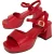 Montevita Heel Sandal Comodosan Rood