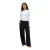 JJXX Lia-broek met relaxte pasvorm voor dames (Zwart)