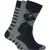 Lyle & Scott Heren Barwood Assorted Designs Enkelkousen (Verpakking van 3) (Grijs)