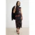 TRENDYOLMİLLA Dames Meerkleurig Abstract Maxi Mouwloos Bodycon Jurken