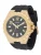GUESS Analoog horloge ‘Campus’  goud / zwart