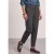 Mid Waist Chino met taps toelopende pijpen in casual pasvorm