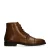 Manfield leren veterboots cognac