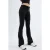 Mid Rise Flared Joggingbroek met Koord