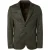 No Excess Blazer jersey stretch check taupe
