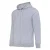 Umbro Heren Club Leisure Full Zip Hoodie (Grijs gemêleerd/wit)