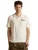 Poloshirt Aeronautica Militaire badstof off white v hals