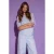 AMAYA Amsterdam top lichtblauw broderie