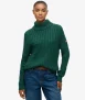Slouchy Cable Coltrui Green