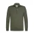 Profuomo wollen regular fit gebreide trui – donkergroen