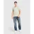 T-shirt met dubbel contrasterend biesje Fred Perry