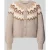 Christian Berg Woman Selection Gebreid jack met noors motief en ronde hals