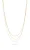 Orphelia Dames 925 Sterling Zilveren Ketting – Goud/Zilver/Rosé ZK-7204