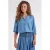 Didi denim blousetop medium blue denim