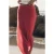 Mikuta The Pink Long Cupro Skirt Pink